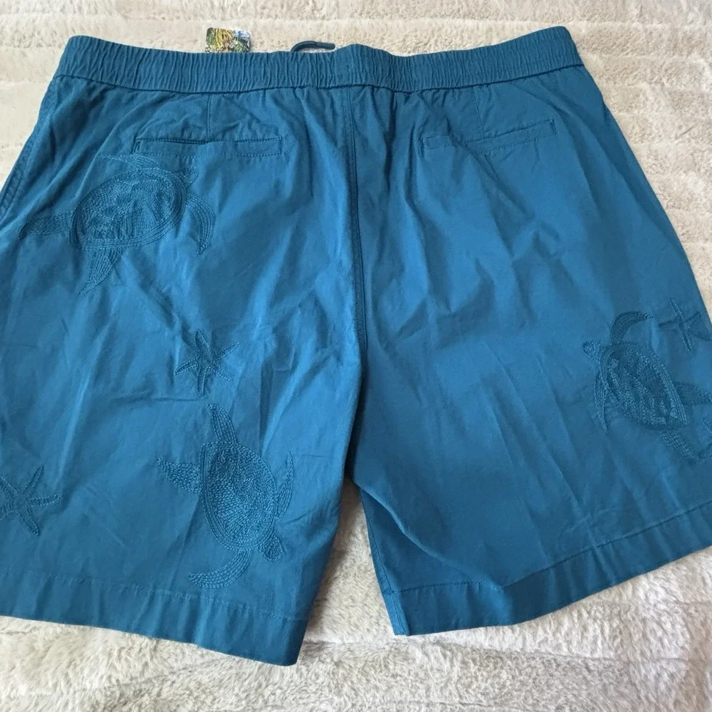 Caribbean Men's 2XL Turtle Embroidery 7
